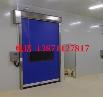 云浮PVC拉链密封快速卷帘门